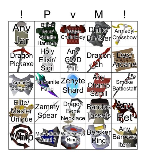 PvM Bingo .